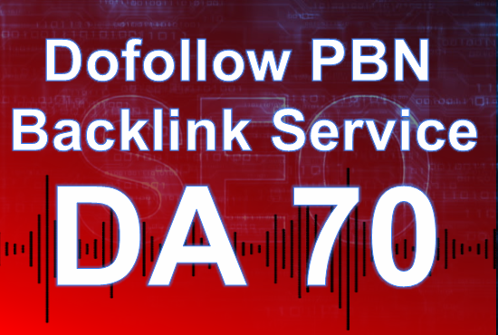 Build 5 HomePage dofollow Posts DA 70 Plus PBNs