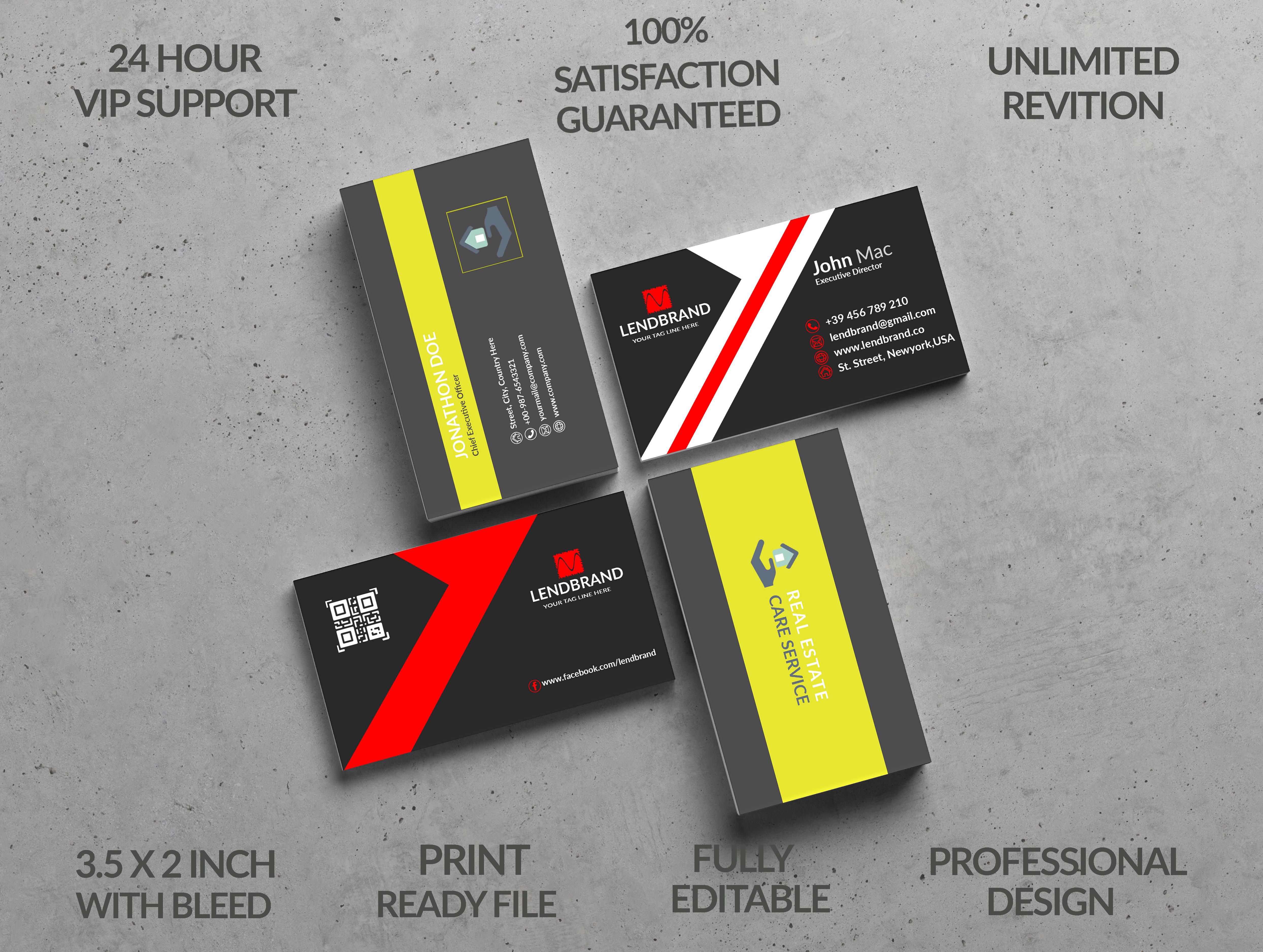 I Will Professional eye catching Business card Design...