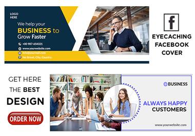 I Will Design Professional Eye-catching Facebook cove...