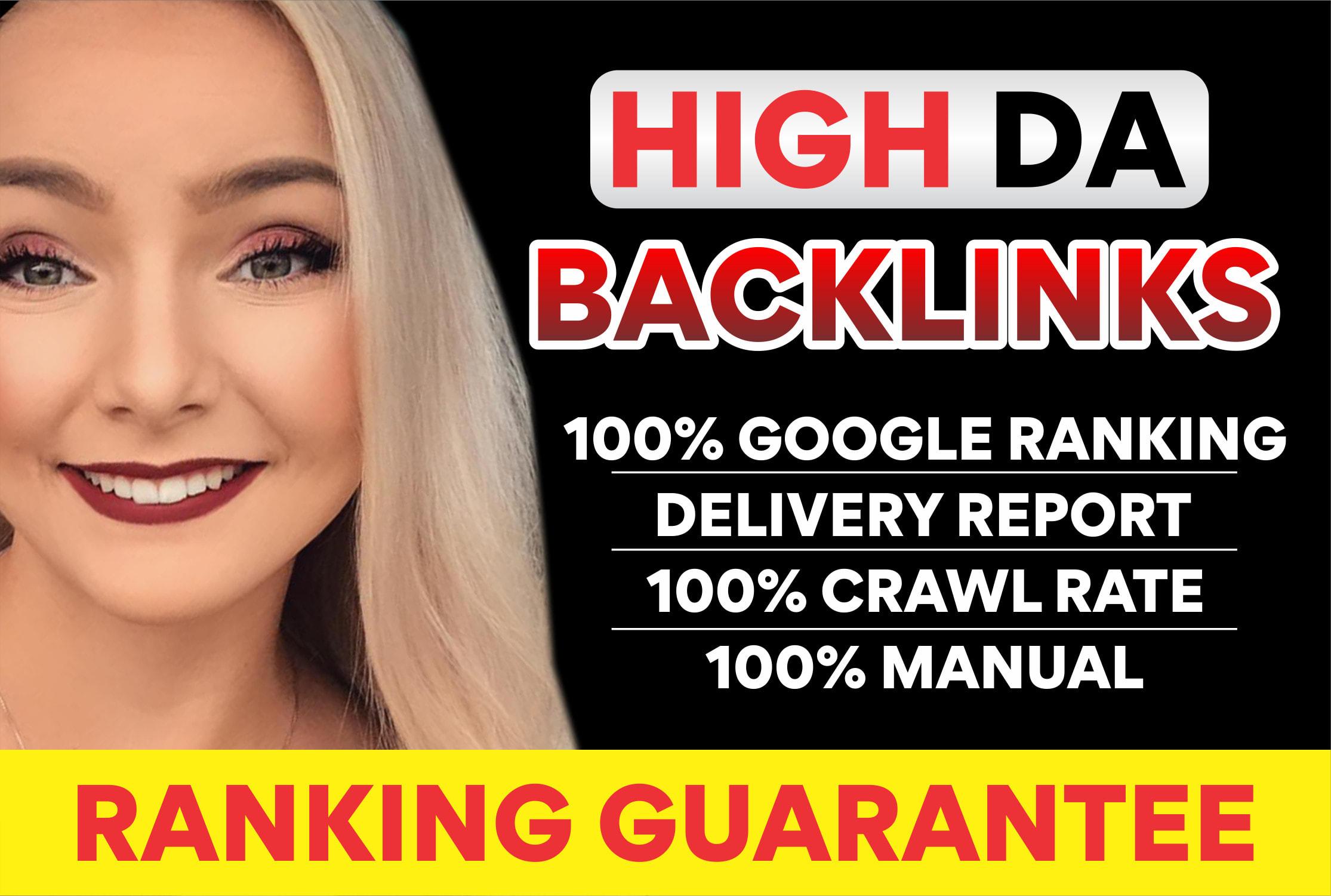 I will build 100 high domain authority seo dofollow b...