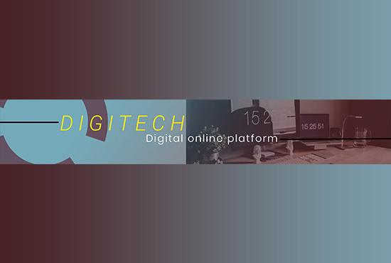 I will design youtube banner for you