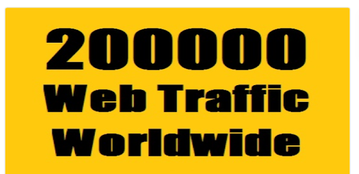 200,000 web traffic worldwide from TOP Social Media f...