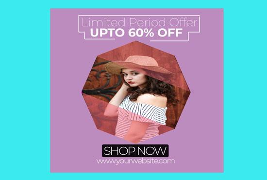 I will create attractive social media post