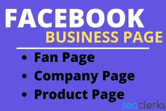 I will create and optimize impressive Facebook busine...