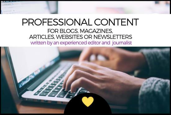 I Will do an professional SEO Friendly 1000 words art...