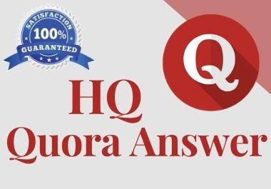 Promote your website with 15 HQ Quora Answers for tar...