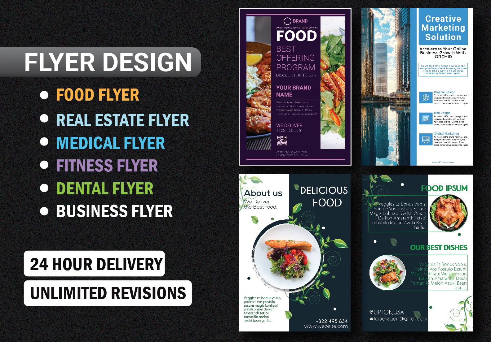 I will create a Professional Flyer