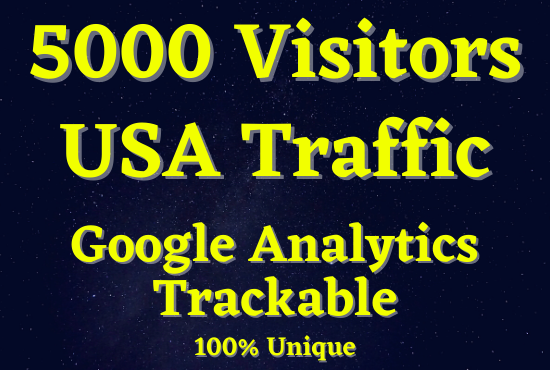 I will give you 5,000 high quality USA organic traffi...