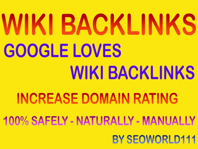 Unique 80 Wiki Backlinks - Google Loves Wiki Backlink...
