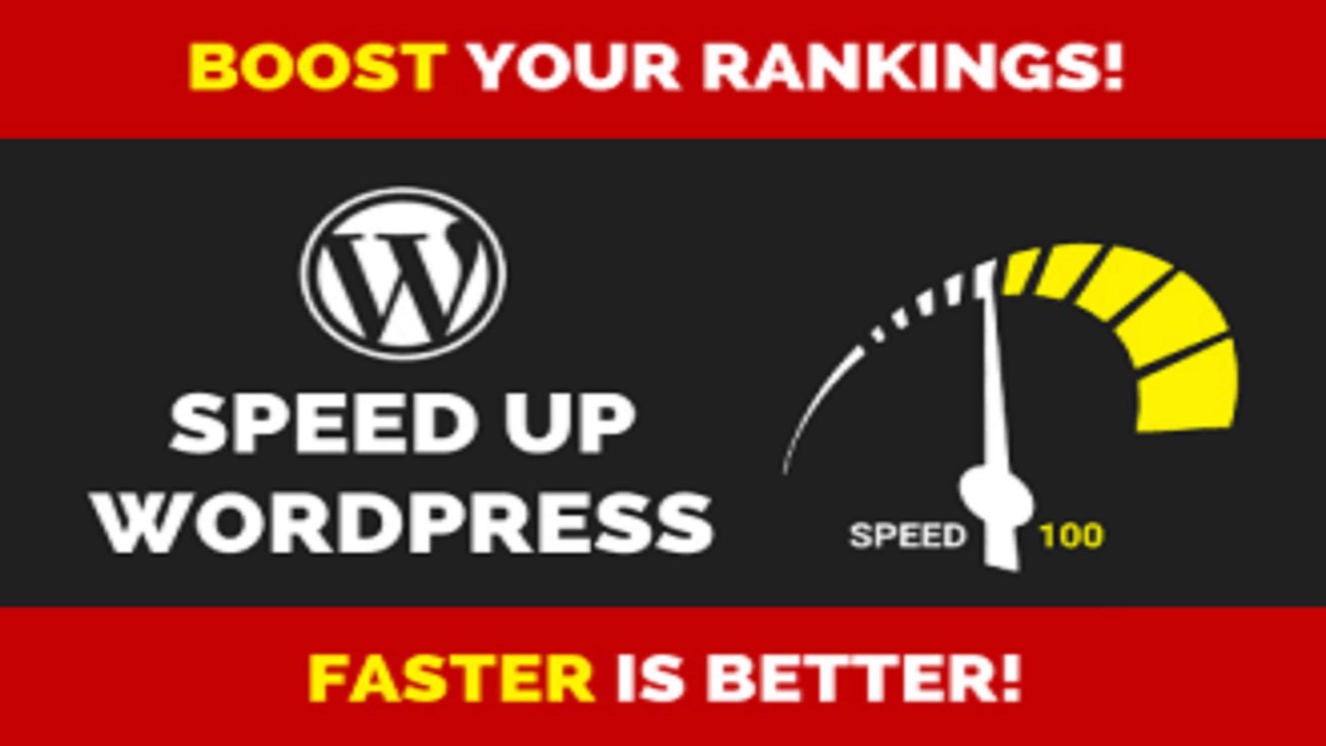 I will do WordPress website speed optimization and in...