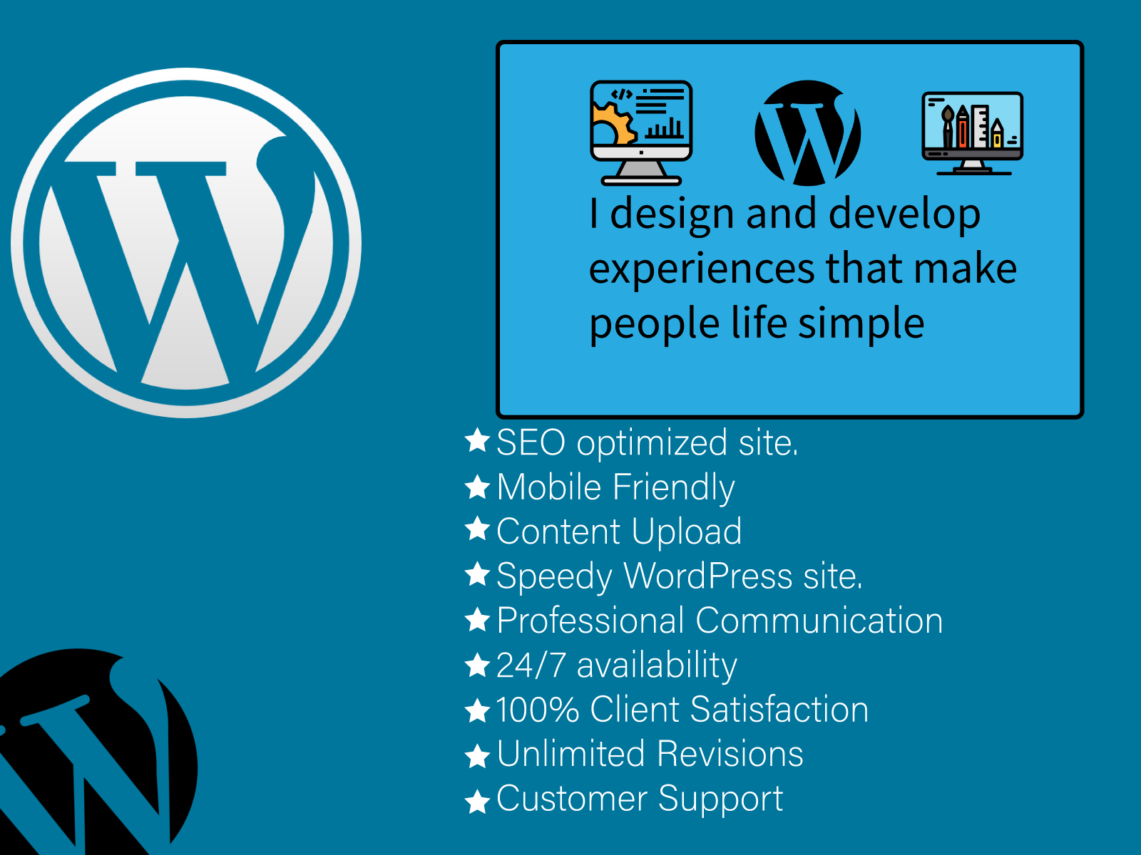 I will create an SEO Optimized responsive WordPress s...