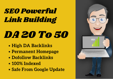 Create 5 High DA 20 to 50 Offpage SEO PBN Backlinks F...