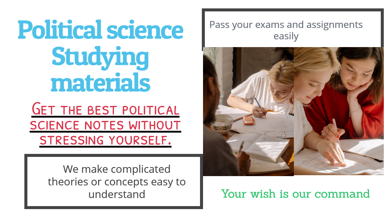 I will do research on any political science topic of ...