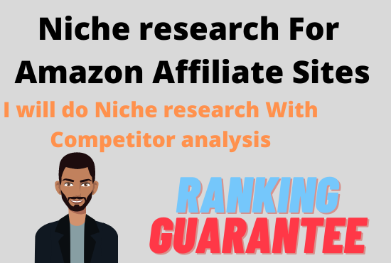 I will do Amazon micro niche research for affiliate s...