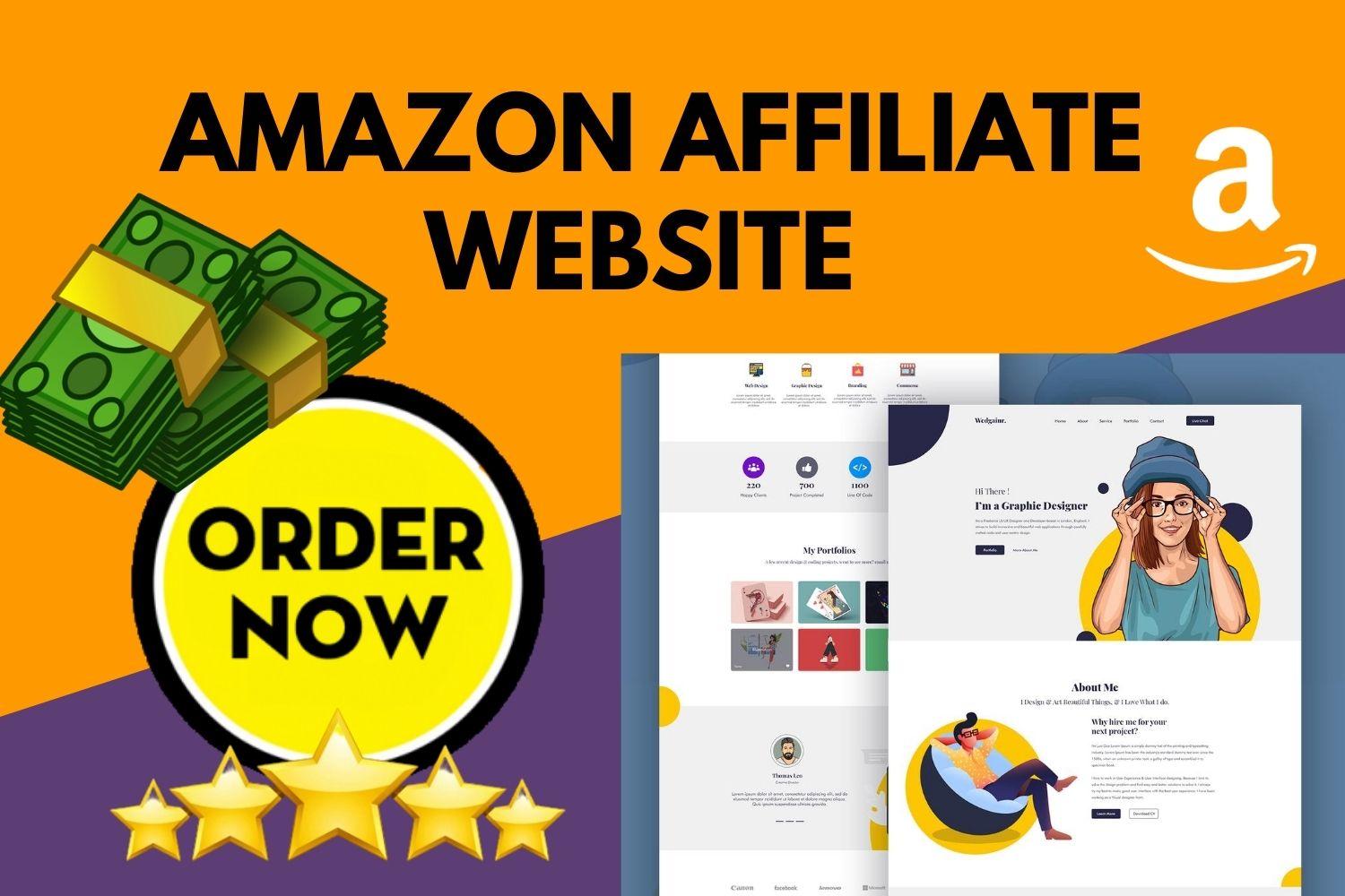 I will setup profitable amazon affiliate website with...