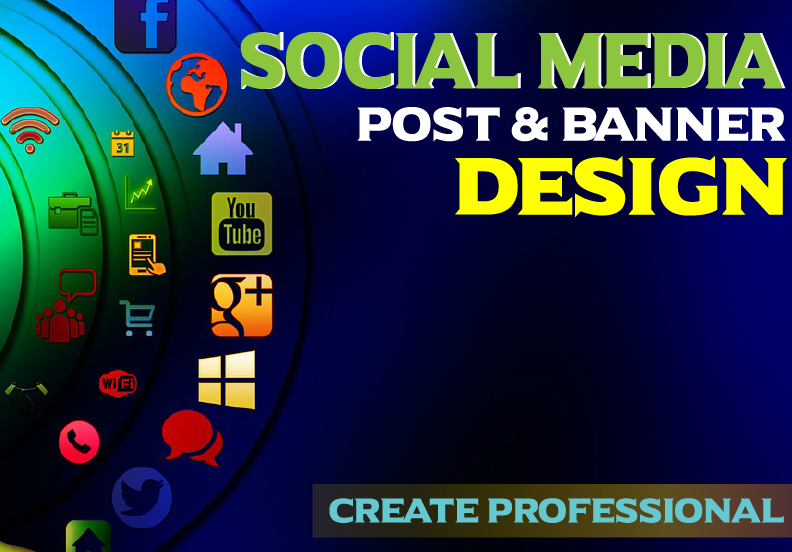 I will create professional Social Media Post and Bann...