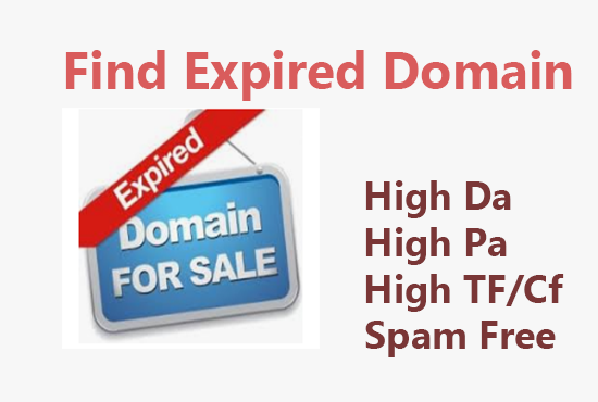 I Will Provide A Niche Relevant Expired Domain with H...