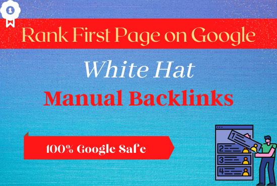 Rank your website first page of google with white hat...