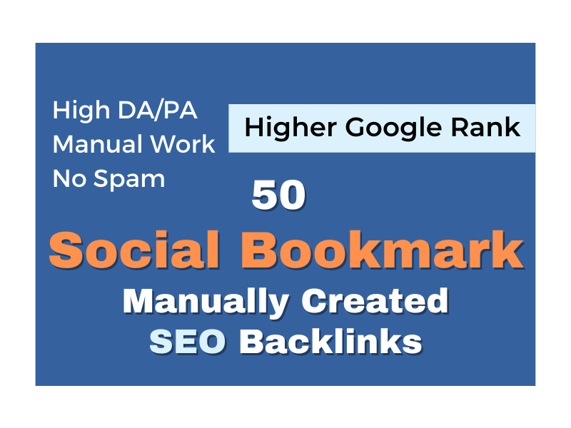 Create high authority social bookmarks seo backlinks ...