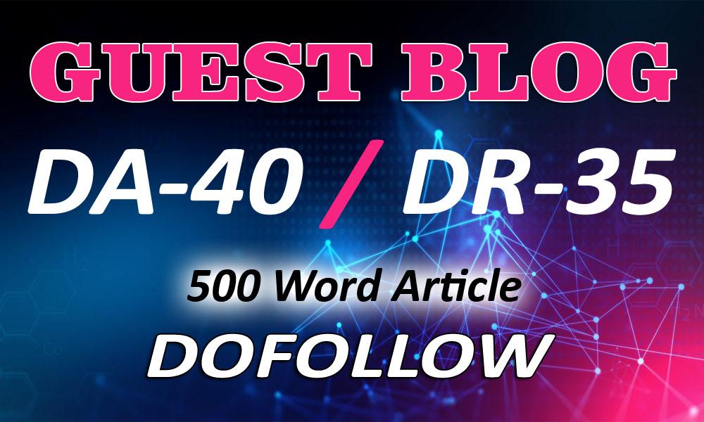 Guestpost DR 58 DA56 my google news approvad website