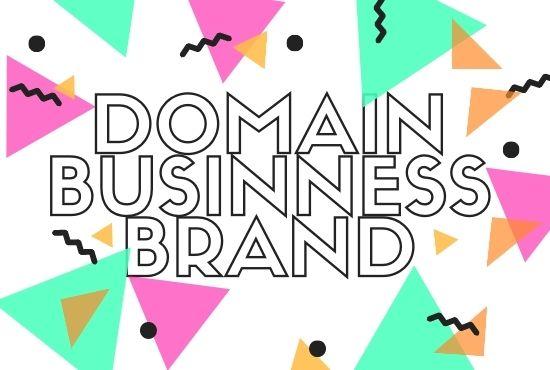 20 unique and seo domain names, business name, bran...