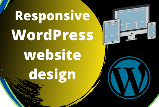 i will build fully responsive WordPress website desig...