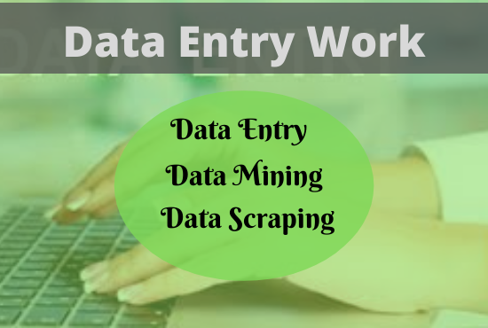 I will be your virtual assistant for data scraping, ...
