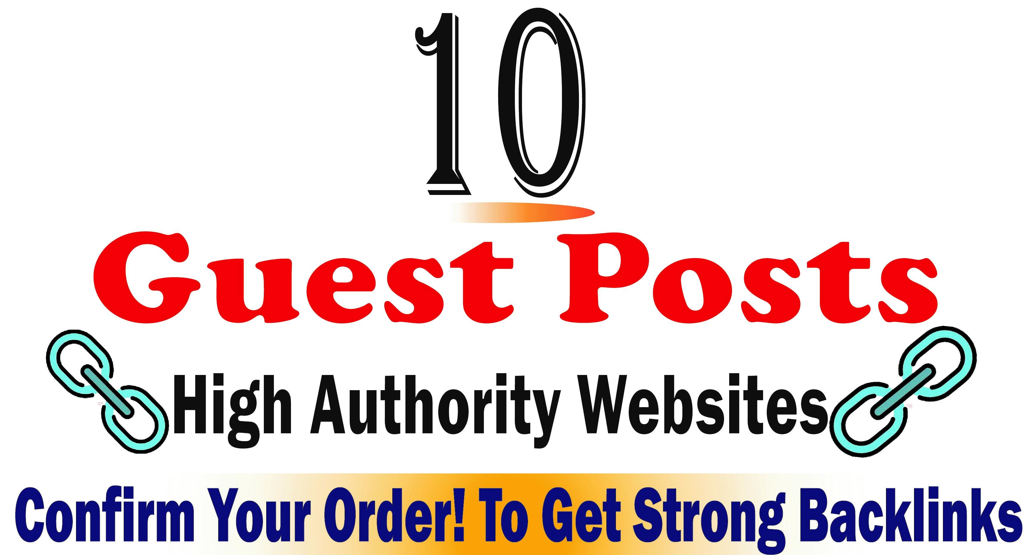 Top 10 Manual Guest Posts Secure High Authority Backl...