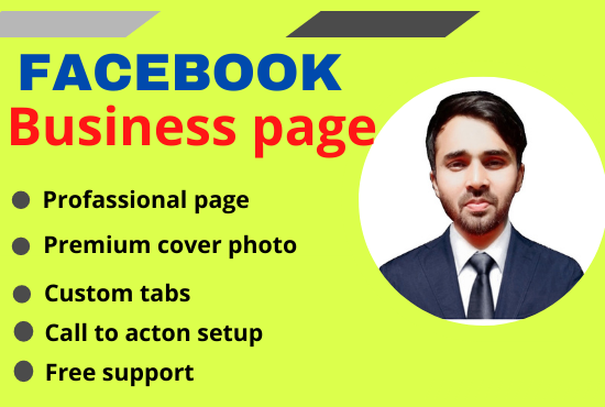 I will make your awesome facebook business page