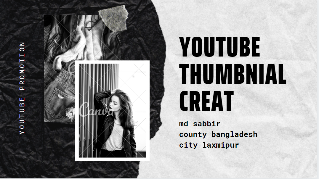 I will for you awesome YouTube cover and YouTube thum...