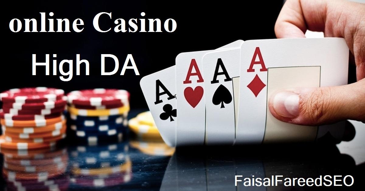 Get 150 DA 60-50+ high quality casino, Gambling and b...