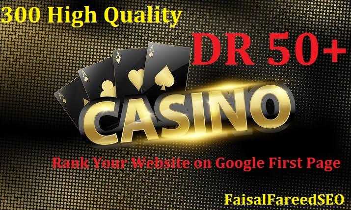 Get 300 DR 60-50+ high quality casino gambling poker ...