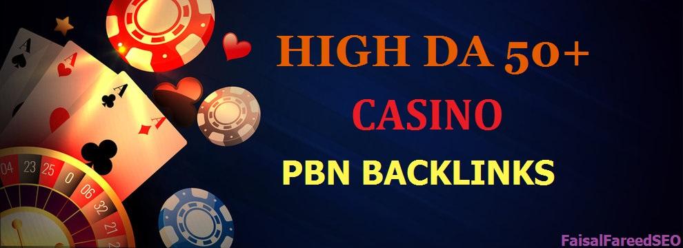 Get 30 permanent high DA 55+pbn backlinks Casino gamb...