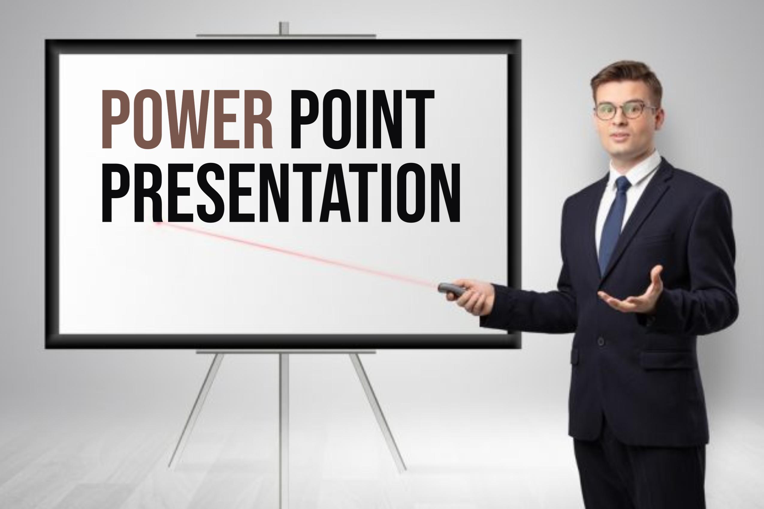 I will write eye catching powerpoint presentation wit...