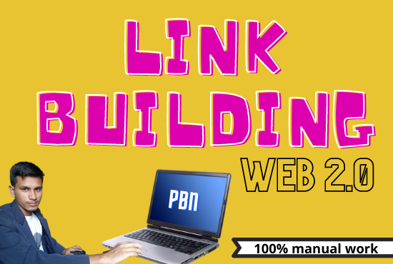 provide 60 link building high da sites, backlinks
