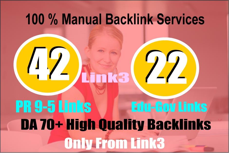 create 42 PR 9-5 + 20 EDU-Gov Backlinks, Skyrocket Y...