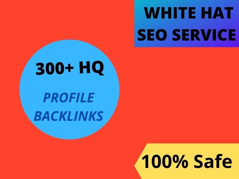 I will do 100 HQ profile backlinks do follow