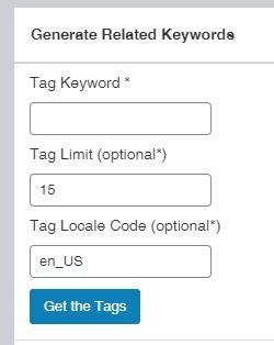 Google Related Keywords Generator plugin for Wordpres...