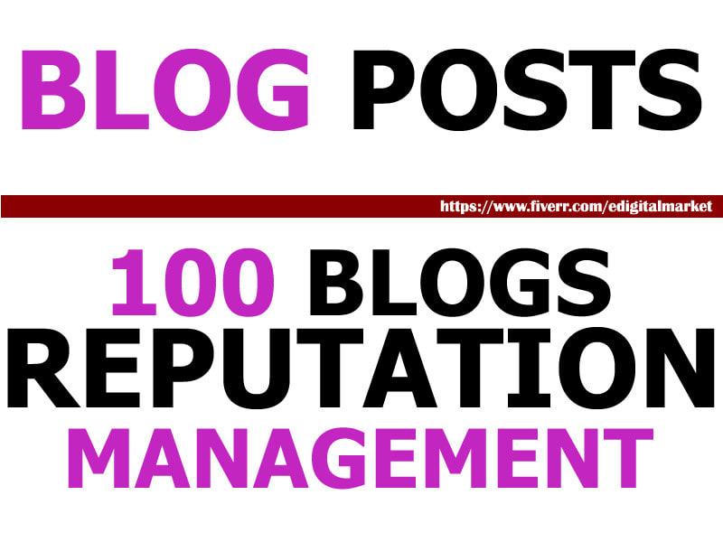 I will do search results brand reputation management ...