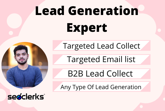 Do b2b lead generation and web research for your busi...