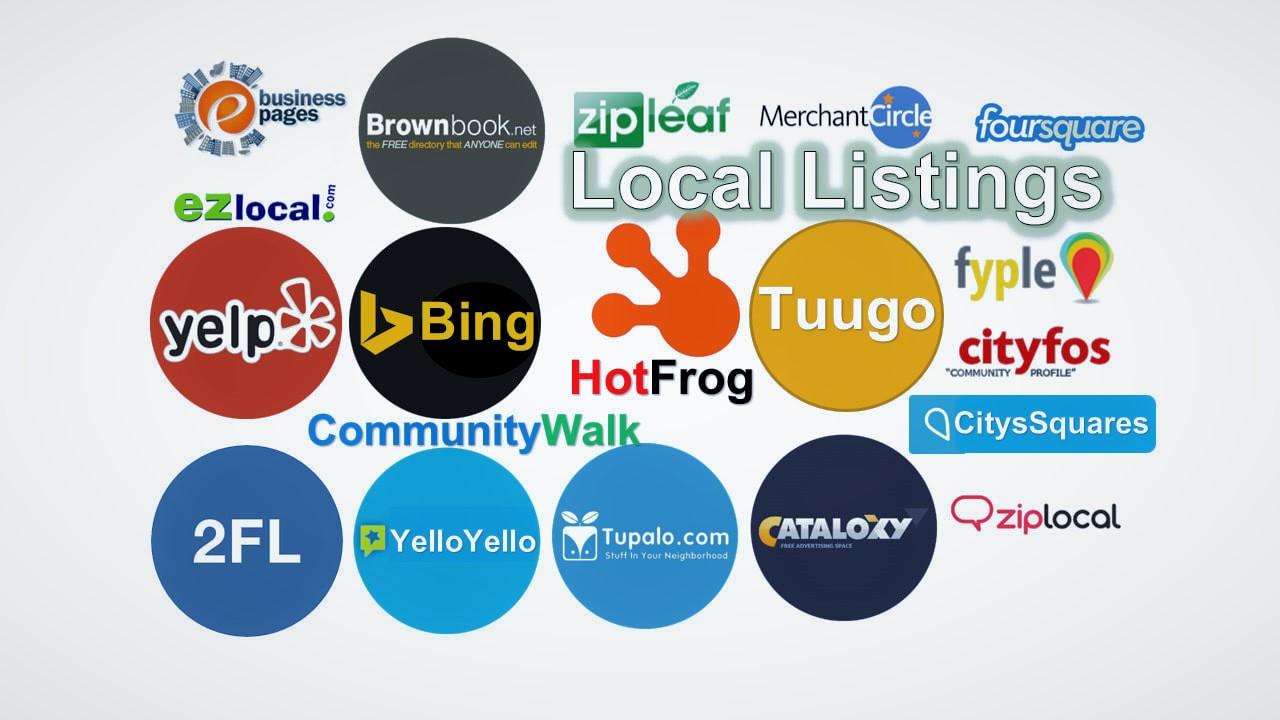 Create top 700 Live local citations Switzerland, USA...