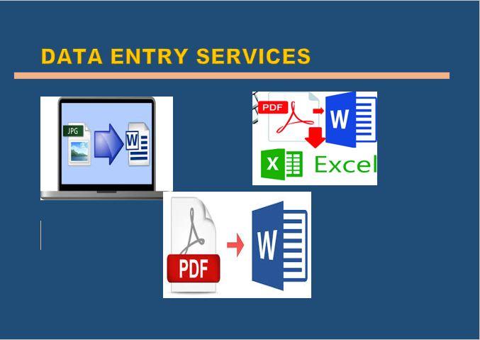 I can complete your data entry work within the stipul...