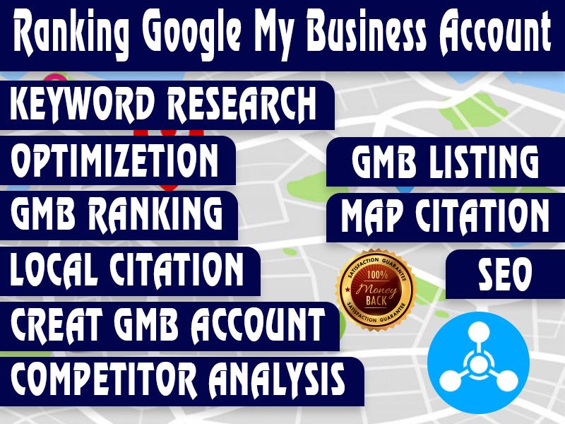 I will do rank, create and manage google my business