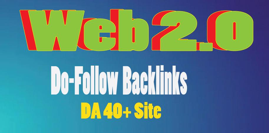 I will create 40 Web 2.0 do-follow back-links on 40+ ...