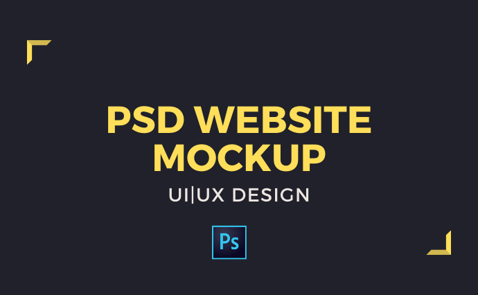 I will design modern website in PSD format or do mock...