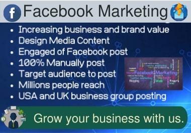 I will grow up your business by social media advertis...