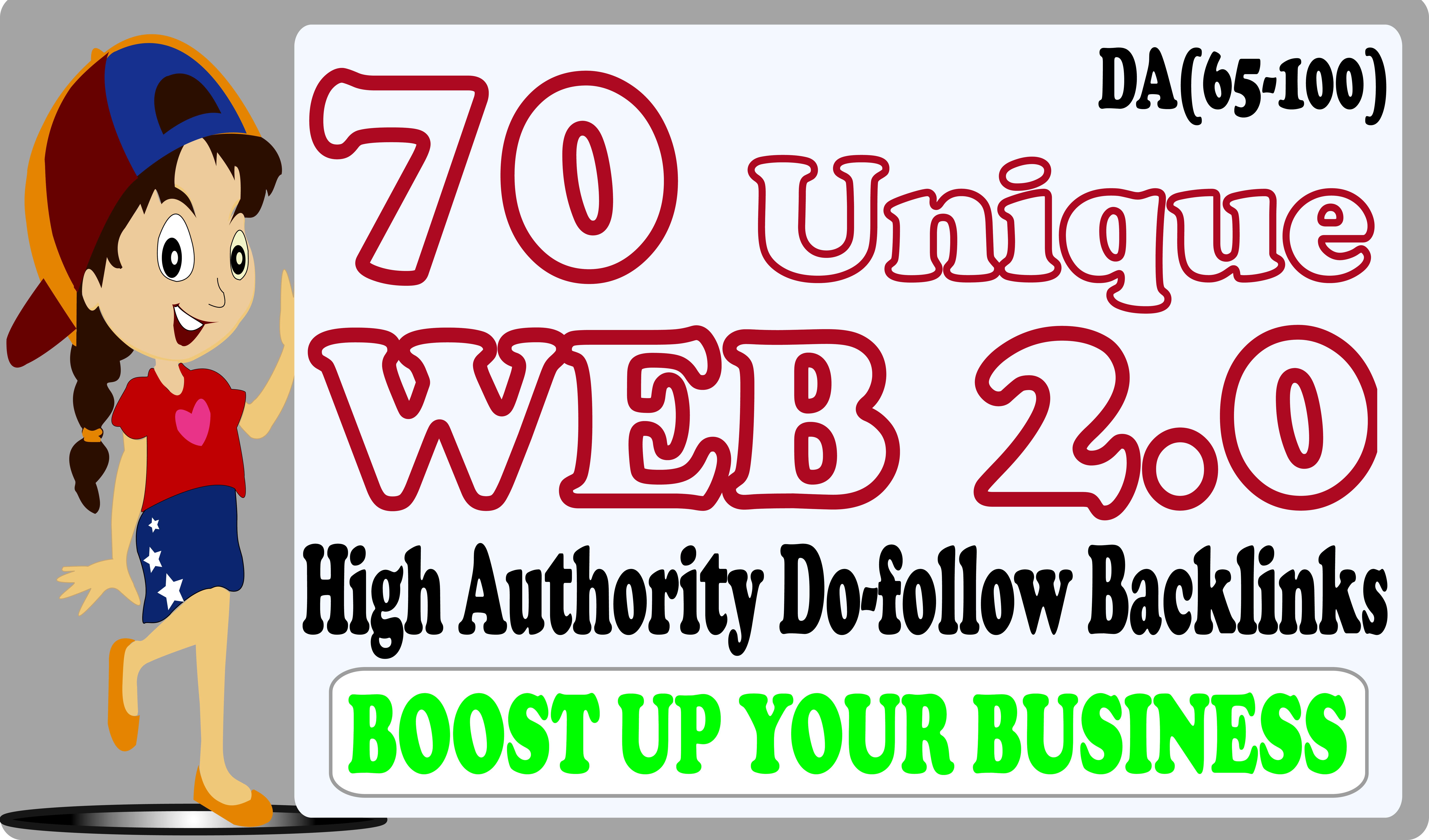I Will Do 70 Unique High Authority Do-follow Web 2 0 ...