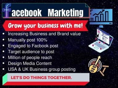 I will promote your business over millions of target ...