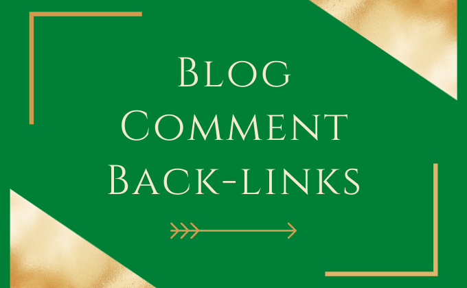 I Will Create Manually High Quality Blog Comment Back...