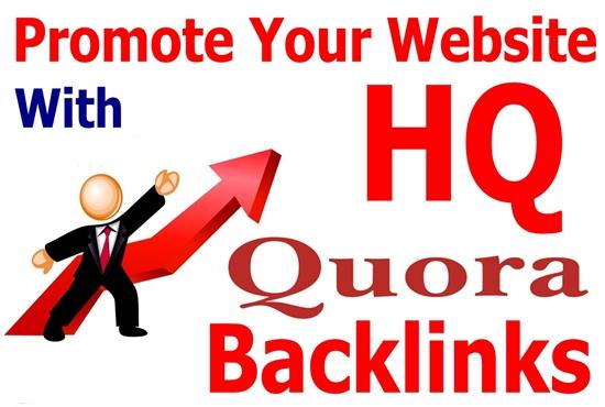 Guaranteed targeted traffic with 21 unique Quora answ...